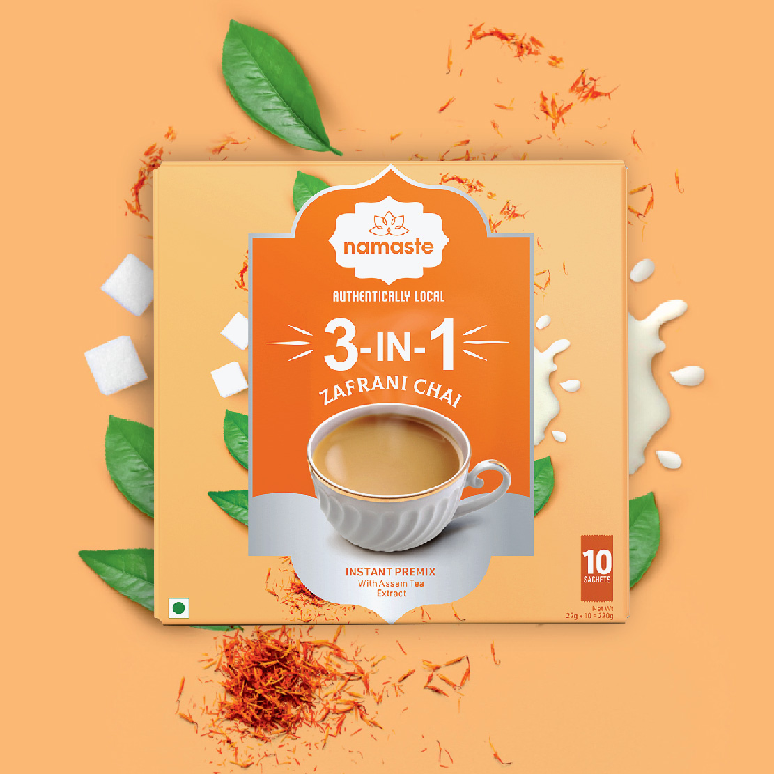 Zafrani Chai (22g x 10 Sachets)