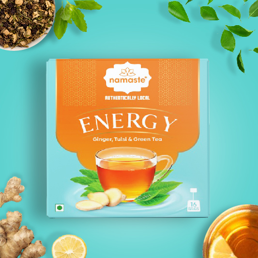 Energy (Ginger, Tulsi & Green Tea)