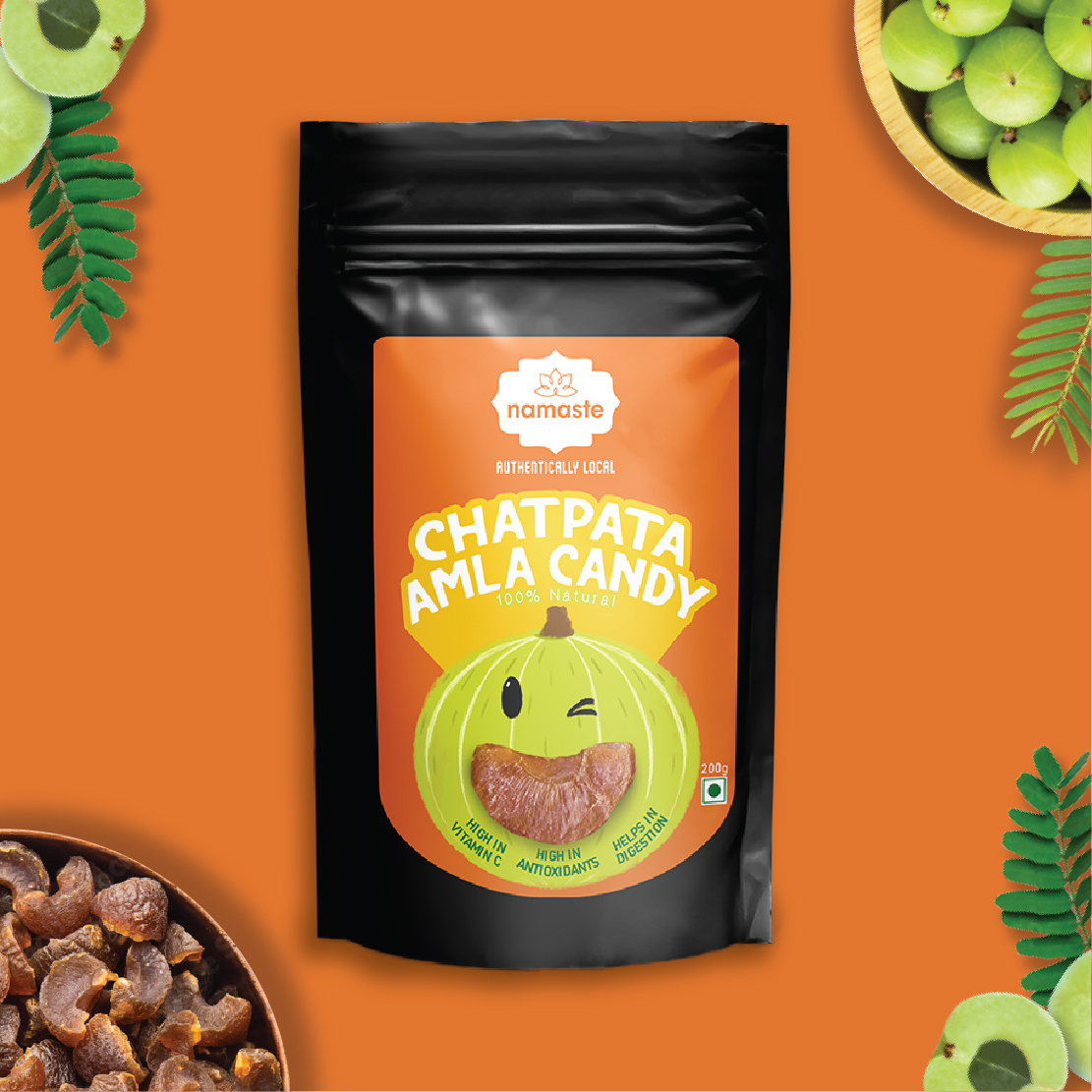 Chatpata Amla Candy (200g)