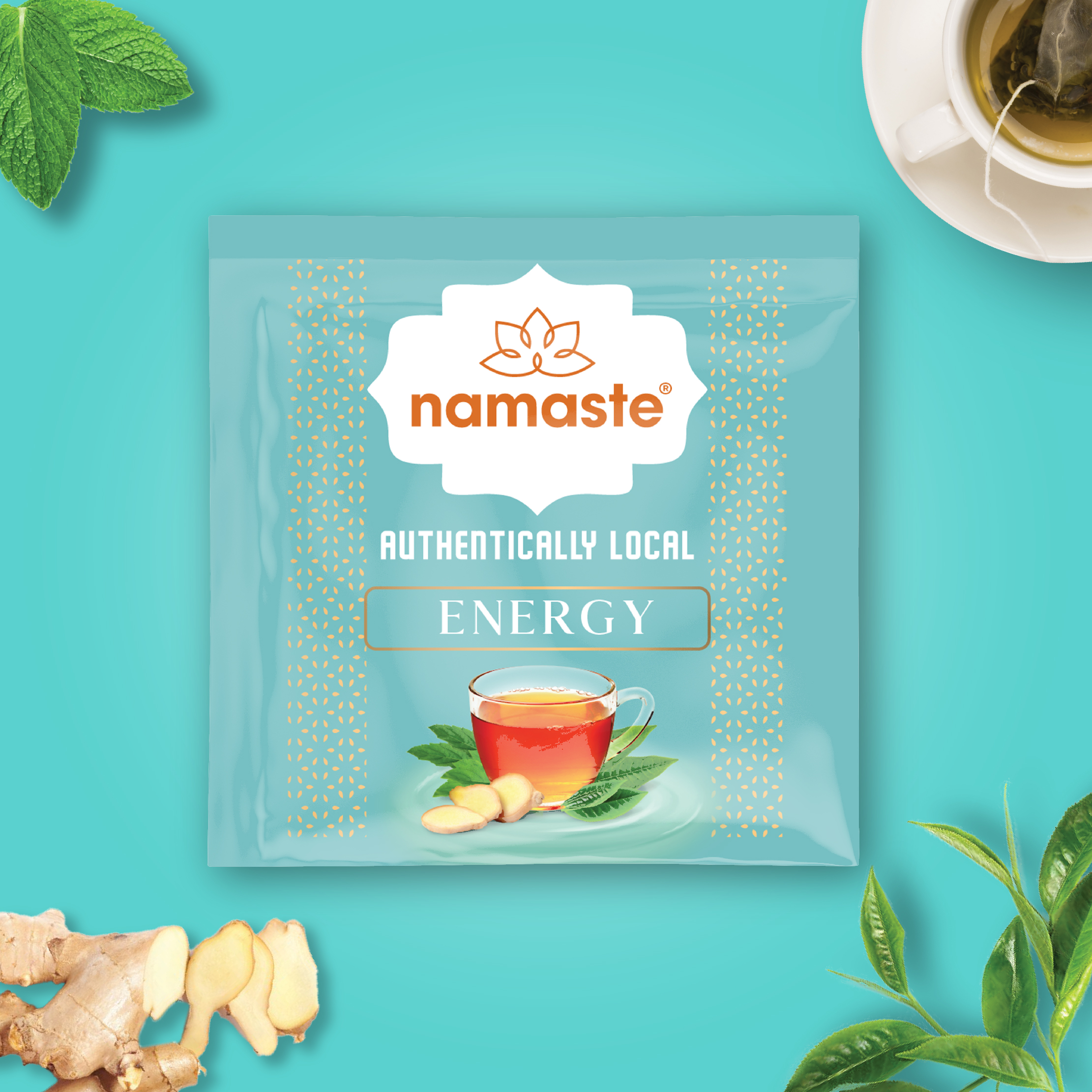 Energy (Ginger, Tulsi & Green Tea)-Single Sachets