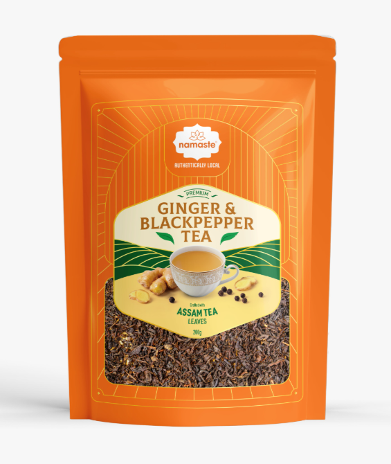 Assam tea- Ginger & Black Pepper (200g)